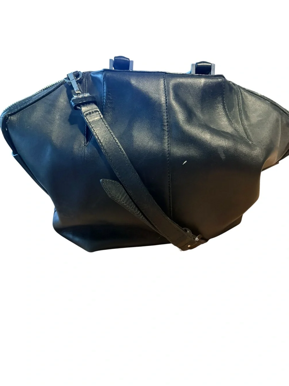 Alexander Wang Black Leather Satchel Shoulder Bag